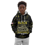 The Original Black Panthers 761st Tank Battalion Kid Hoodie African American Heroes - African Pride