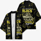 The Original Black Panthers 761st Tank Battalion Kimono African American Heroes - African Pride