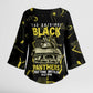 The Original Black Panthers 761st Tank Battalion Kimono Sleeve Blouse African American Heroes - African Pride