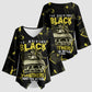 The Original Black Panthers 761st Tank Battalion Kimono Sleeve Blouse African American Heroes - African Pride