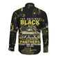 The Original Black Panthers 761st Tank Battalion Long Sleeve Button Shirt African American Heroes - African Pride