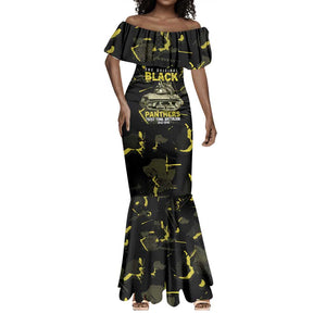The Original Black Panthers 761st Tank Battalion Mermaid Dress African American Heroes - African Pride