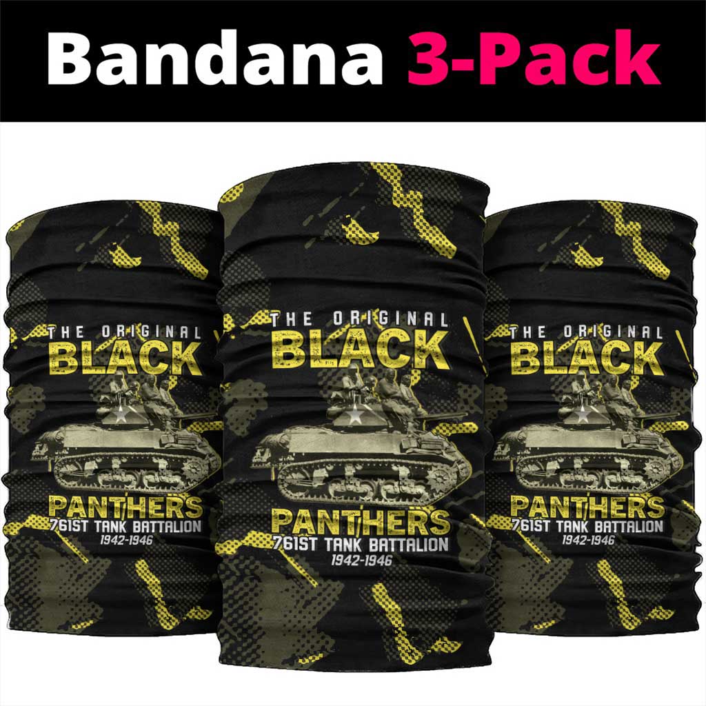 The Original Black Panthers 761st Tank Battalion Neck Gaiter African American Heroes - African Pride