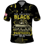 The Original Black Panthers 761st Tank Battalion Polo Shirt African American Heroes - African Pride