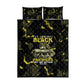 The Original Black Panthers 761st Tank Battalion Quilt Bed Set African American Heroes - African Pride