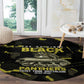The Original Black Panthers 761st Tank Battalion Round Carpet African American Heroes - African Pride