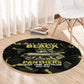 The Original Black Panthers 761st Tank Battalion Round Carpet African American Heroes - African Pride