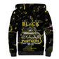 The Original Black Panthers 761st Tank Battalion Sherpa Hoodie African American Heroes - African Pride