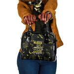 The Original Black Panthers 761st Tank Battalion Shoulder Handbag African American Heroes - African Pride