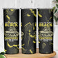 The Original Black Panthers 761st Tank Battalion Skinny Tumbler African American Heroes - African Pride