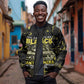 The Original Black Panthers 761st Tank Battalion Sleeve Zip Bomber Jacket African American Heroes - African Pride