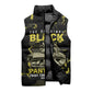The Original Black Panthers 761st Tank Battalion Sleeveless Puffer Jacket African American Heroes - African Pride