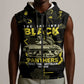 The Original Black Panthers 761st Tank Battalion Sleeveless Zip Hoodie African American Heroes - African Pride