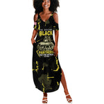 The Original Black Panthers 761st Tank Battalion Summer Maxi Dress African American Heroes - African Pride