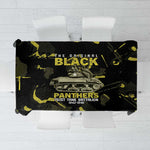 The Original Black Panthers 761st Tank Battalion Tablecloth African American Heroes - African Pride