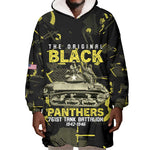 The Original Black Panthers 761st Tank Battalion Wearable Blanket Hoodie African American Heroes - African Pride