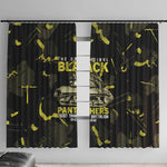 The Original Black Panthers 761st Tank Battalion Window Curtain African American Heroes - African Pride