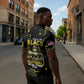 The Original Black Panthers 761st Tank Battalion Zipper Polo Shirt African American Heroes - African Pride