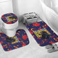 761st Tank Battalion Black Panthers Bathroom Set Legendary African American WWII - African Pride