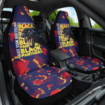 761st Tank Battalion Black Panthers Car Seat Cover Legendary African American WWII - African Pride