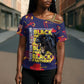 761st Tank Battalion Black Panthers Cross Shoulder Shirt Legendary African American WWII - African Pride