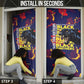761st Tank Battalion Black Panthers Door Cover Legendary African American WWII - African Pride