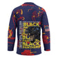 761st Tank Battalion Black Panthers Hockey Jersey Legendary African American WWII - African Pride