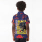 761st Tank Battalion Black Panthers Kid Polo Shirt Legendary African American WWII - African Pride
