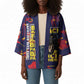 761st Tank Battalion Black Panthers Kimono Legendary African American WWII - African Pride