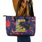 761st Tank Battalion Black Panthers Leather Tote Bag Legendary African American WWII - African Pride
