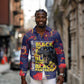 761st Tank Battalion Black Panthers Long Sleeve Button Shirt Legendary African American WWII - African Pride