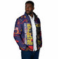 761st Tank Battalion Black Panthers Padded Jacket Legendary African American WWII - African Pride