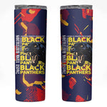 761st Tank Battalion Black Panthers Skinny Tumbler Legendary African American WWII - African Pride