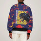 761st Tank Battalion Black Panthers Sleeve Zip Bomber Jacket Legendary African American WWII - African Pride