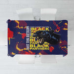 761st Tank Battalion Black Panthers Tablecloth Legendary African American WWII - African Pride