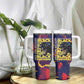 761st Tank Battalion Black Panthers Tumbler With Handle Legendary African American WWII - African Pride