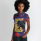 761st Tank Battalion Black Panthers Women Polo Shirt Legendary African American WWII - African Pride