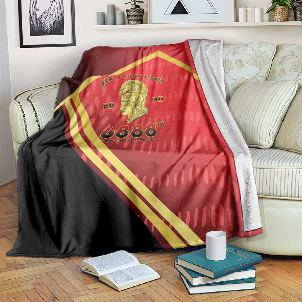 Six Triple Eight Legacy Blanket 6888th Battalion 1942-1949
