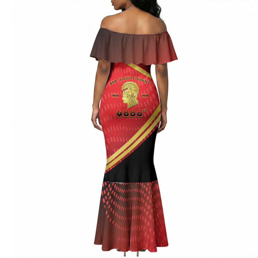 Six Triple Eight Legacy Mermaid Dress 6888th Battalion 1942-1949