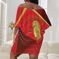 Six Triple Eight Legacy Off Shoulder Short Dress 6888th Battalion 1942-1949
