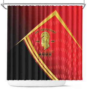 Six Triple Eight Legacy Shower Curtain 6888th Battalion 1942-1949