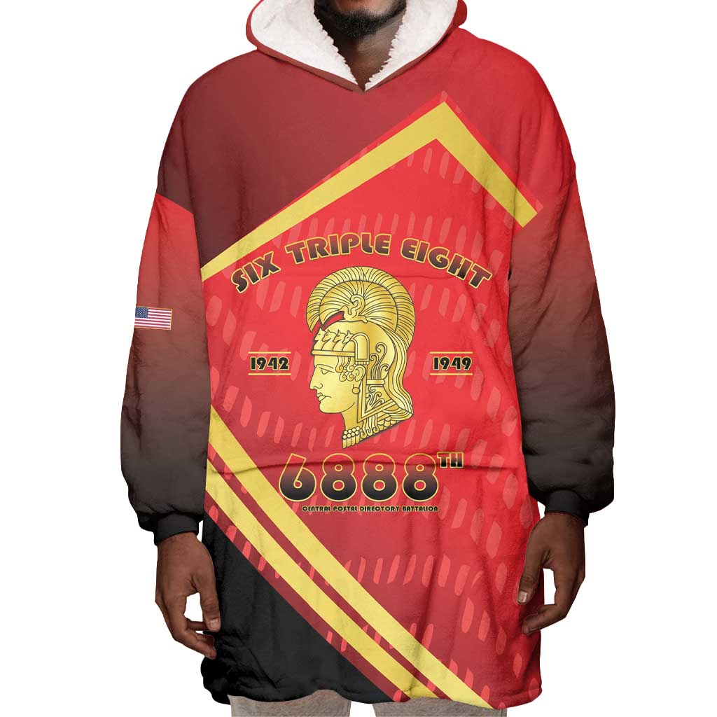 Six Triple Eight Legacy Wearable Blanket Hoodie 6888th Battalion 1942-1949