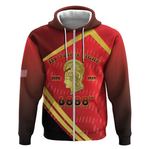 Six Triple Eight Legacy Zip Hoodie 6888th Battalion 1942-1949