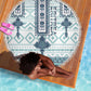 Eritrea Beach Blanket African Pattern - Habesha Style