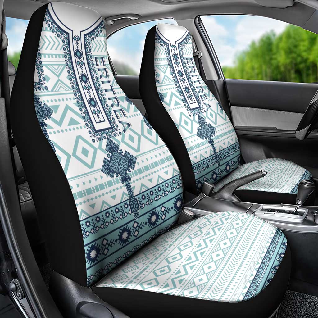 Eritrea Car Seat Cover African Pattern - Habesha Style
