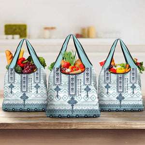 Eritrea Grocery Bag African Pattern - Habesha Style