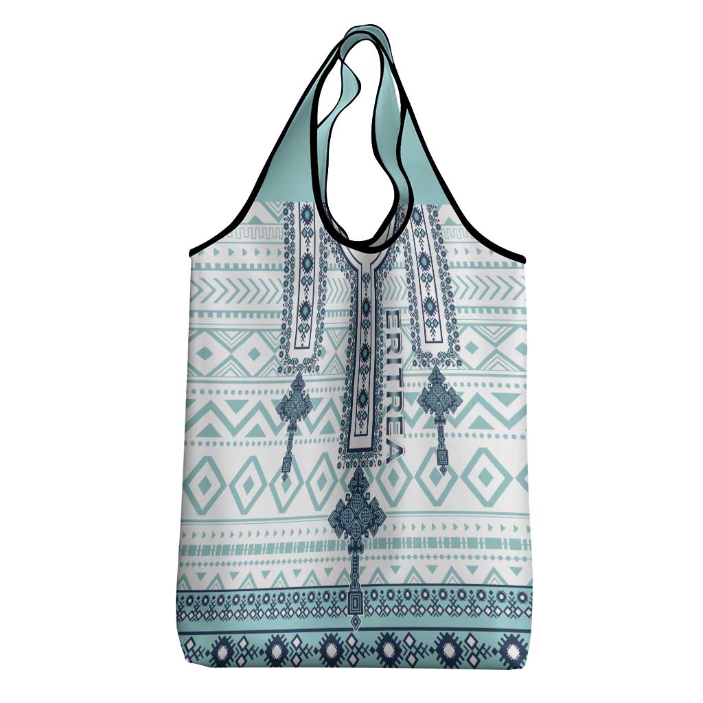 Eritrea Grocery Bag African Pattern - Habesha Style