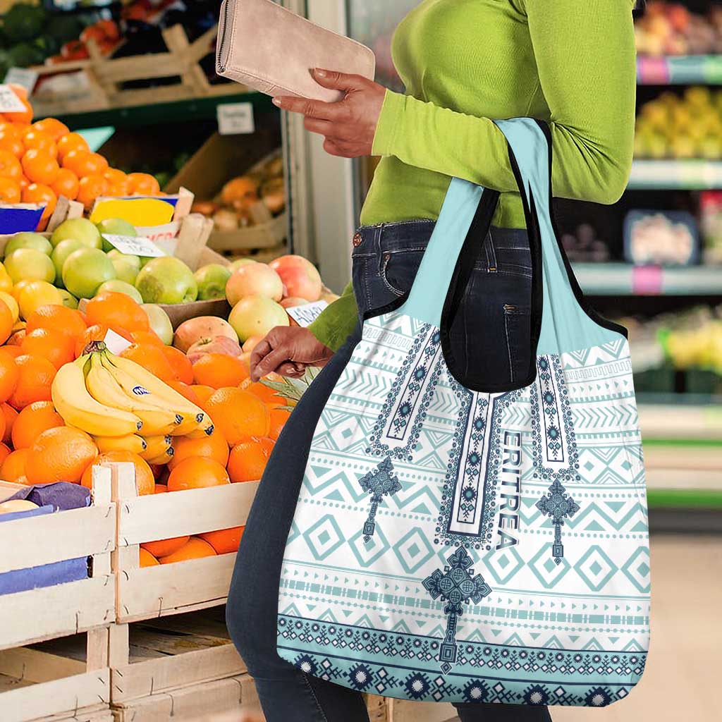 Eritrea Grocery Bag African Pattern - Habesha Style