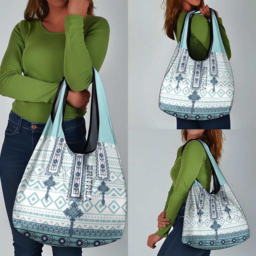 Eritrea Grocery Bag African Pattern - Habesha Style