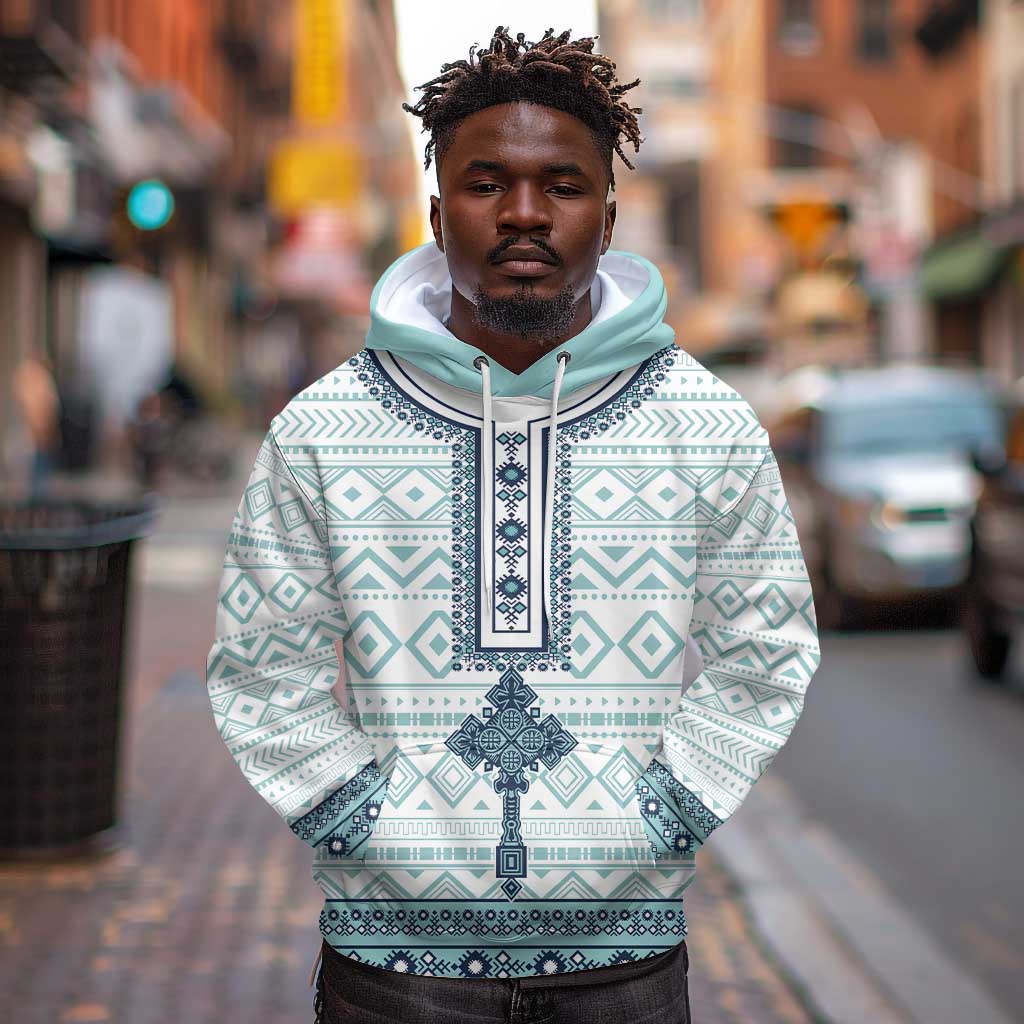 Eritrea Hoodie African Pattern - Habesha Style